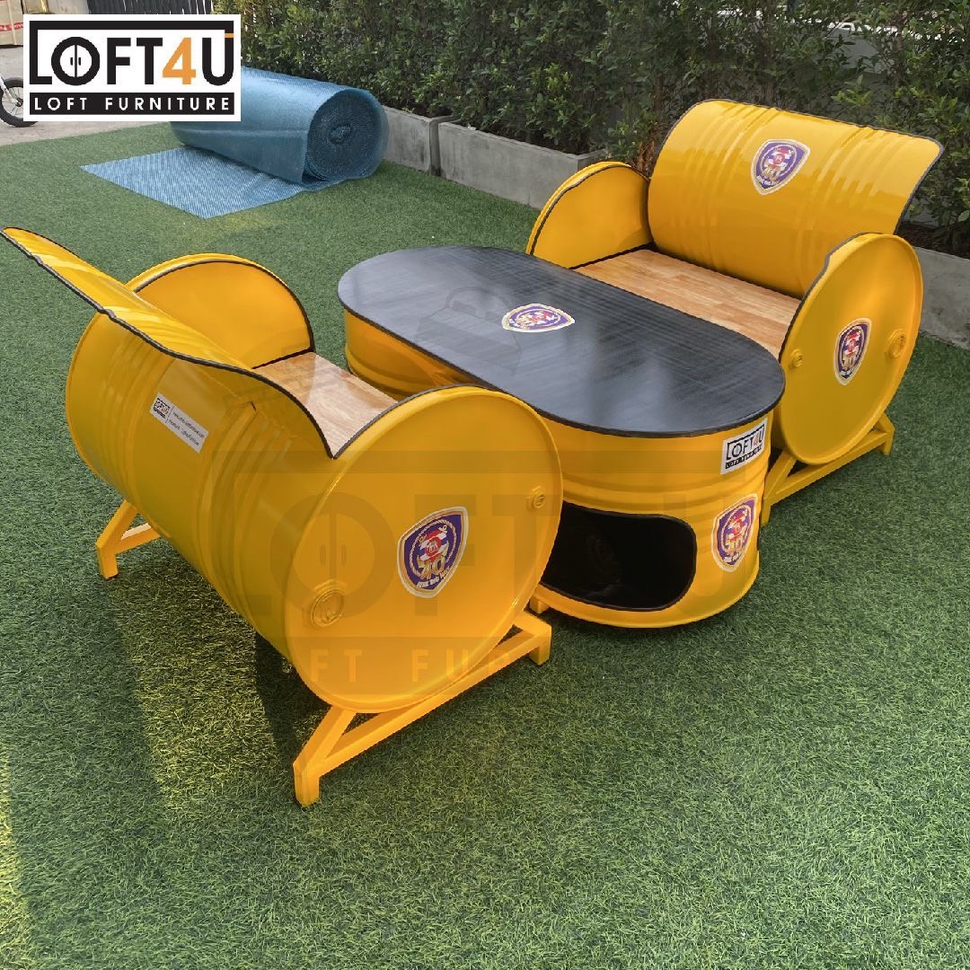 โซฟารับแขก Sofa Table Set : wooden cushion / 2-4 seats