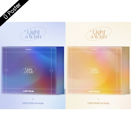 [PRE-ORDER] LIGHTSUM - 2nd Single Album "Light a Wish"