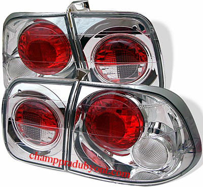 ไฟท้าย HONDA CIVIC 96-98 โดนัท ขาว