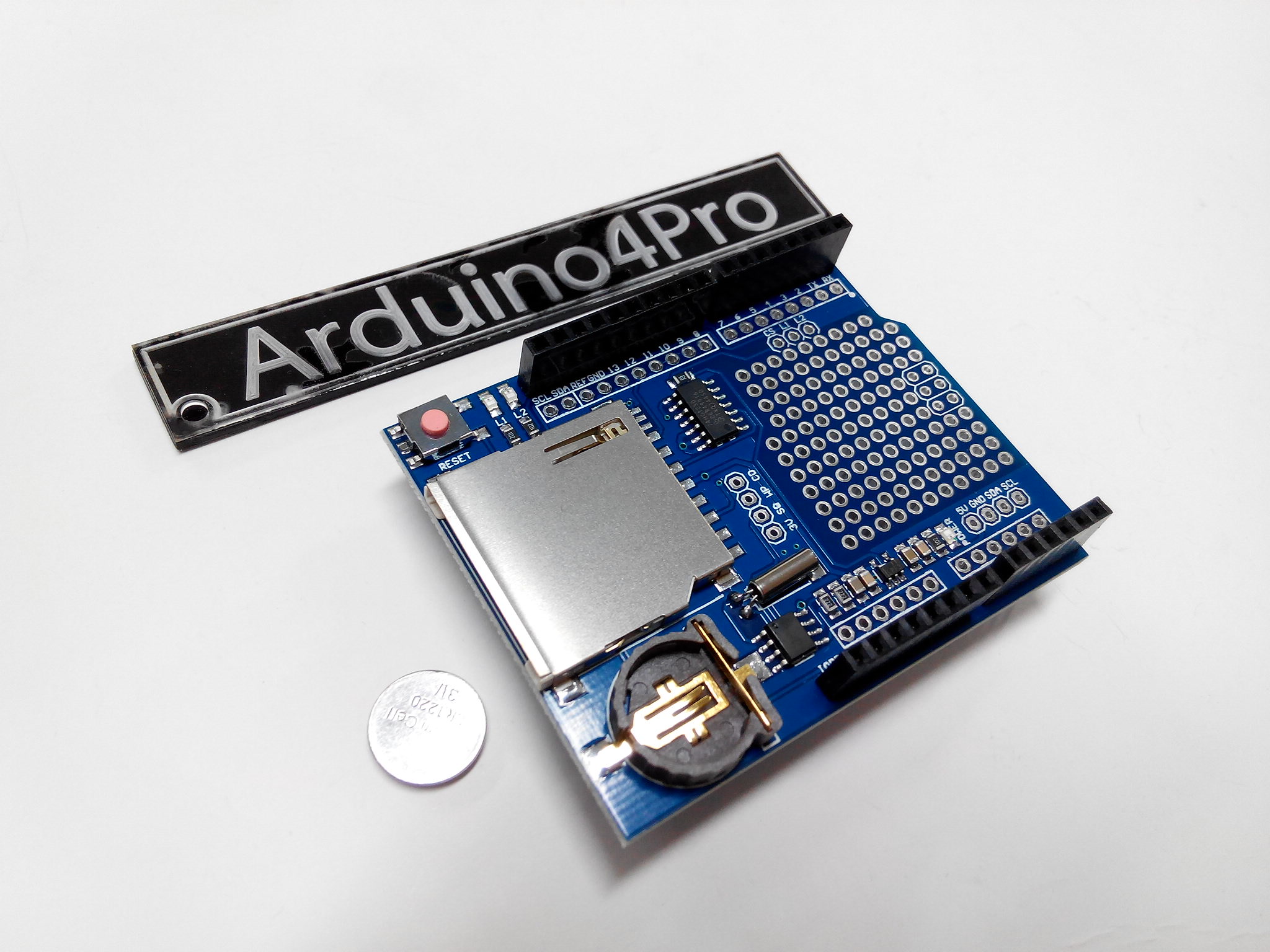Data Logging Shield XD-05 + Real time clock for Arduino
