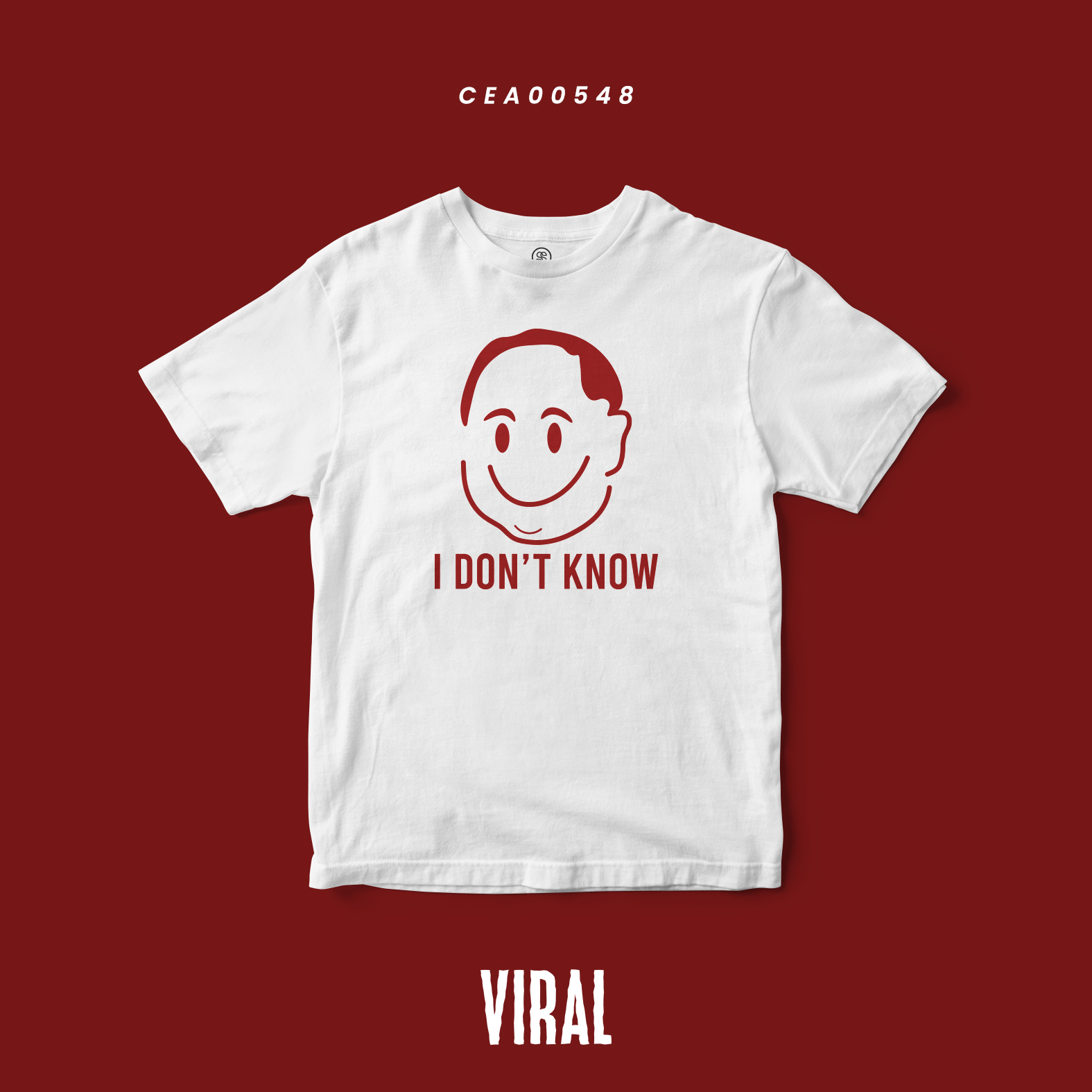 เสื้อยืด พิมพ์ลาย I DON'T KNOW CEA00548 #เสื้อ #เสื้อยืด #Viral #SHOPTER