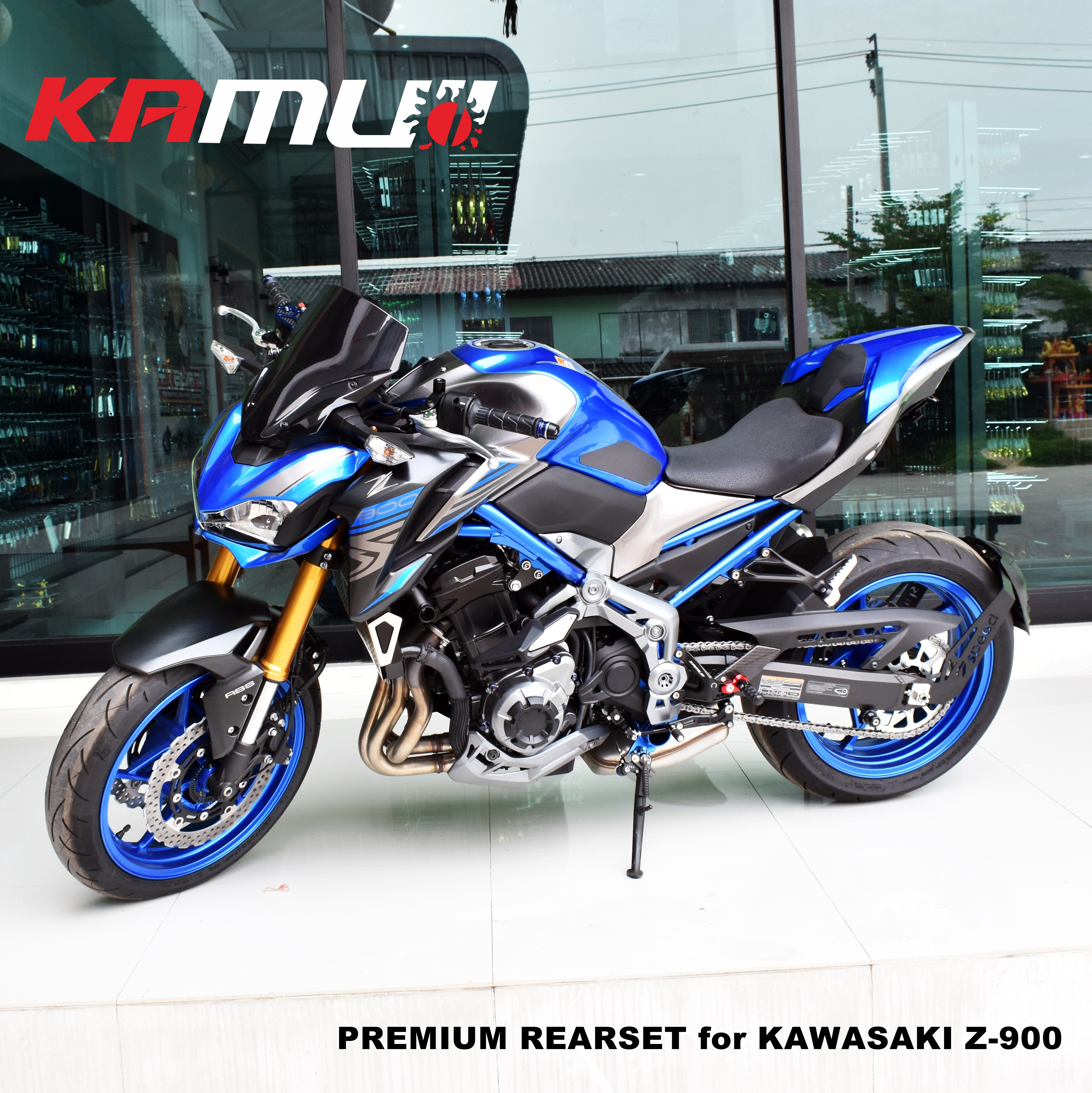 ชุดเกียร์โยงจาก Kamui Kawasaki Z-900