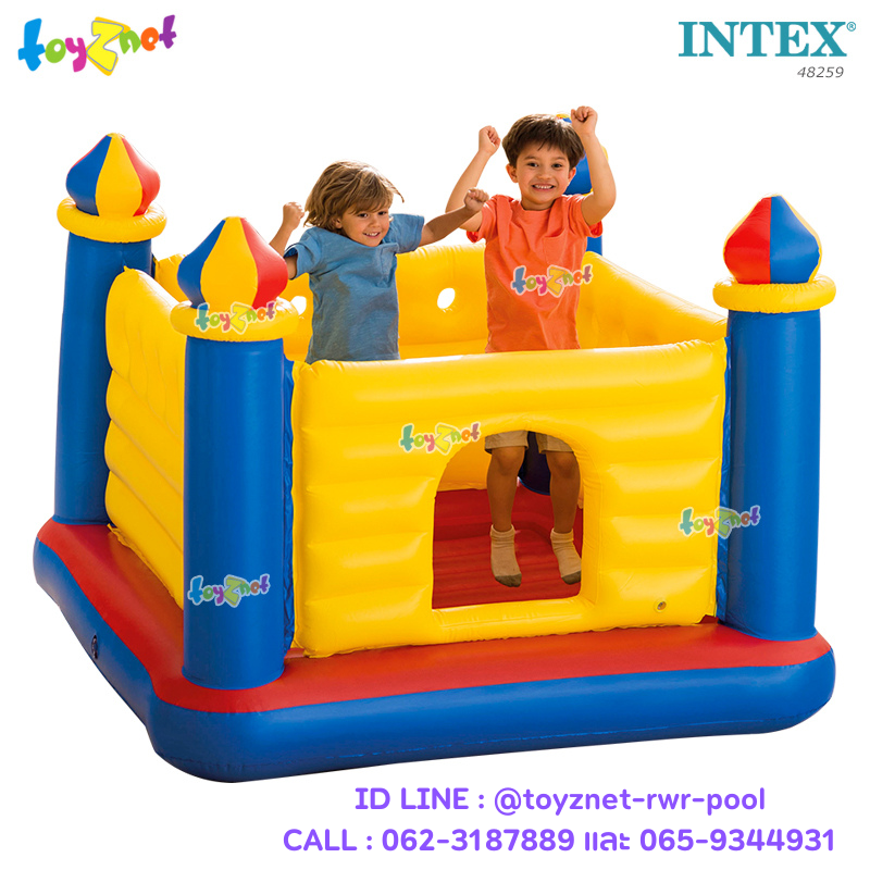 Intex Jump-O-Lene Castle Bouncer 1.75x1.75x1.35 m no.48259