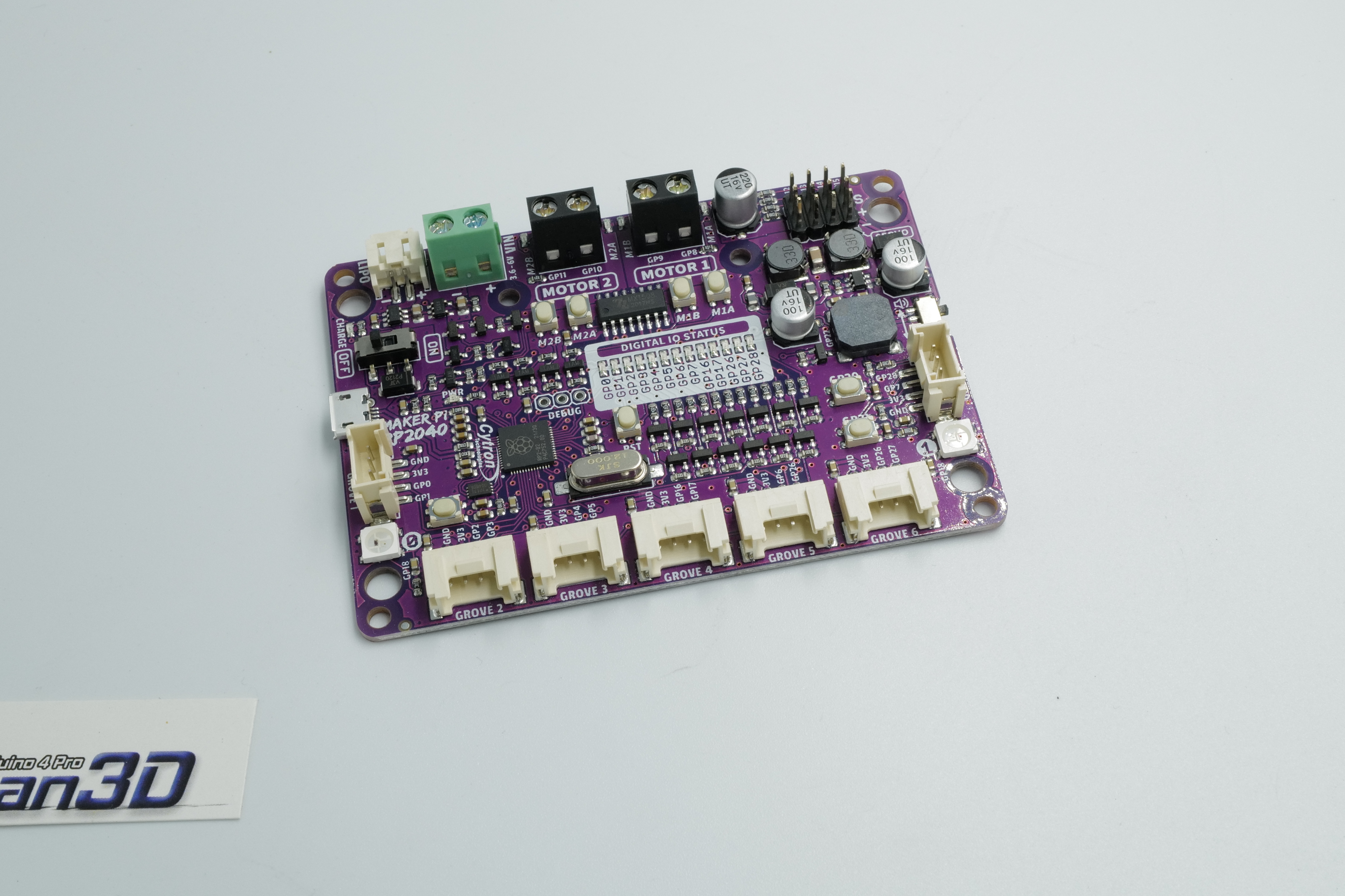 Maker Pi RP2040 : Simplifying Robotics with Raspberry Pi RP2040