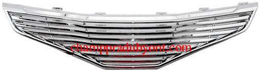 กระจังหน้า HONDA JAZZ 08-11 โครเมี่ยม ทรง VIP