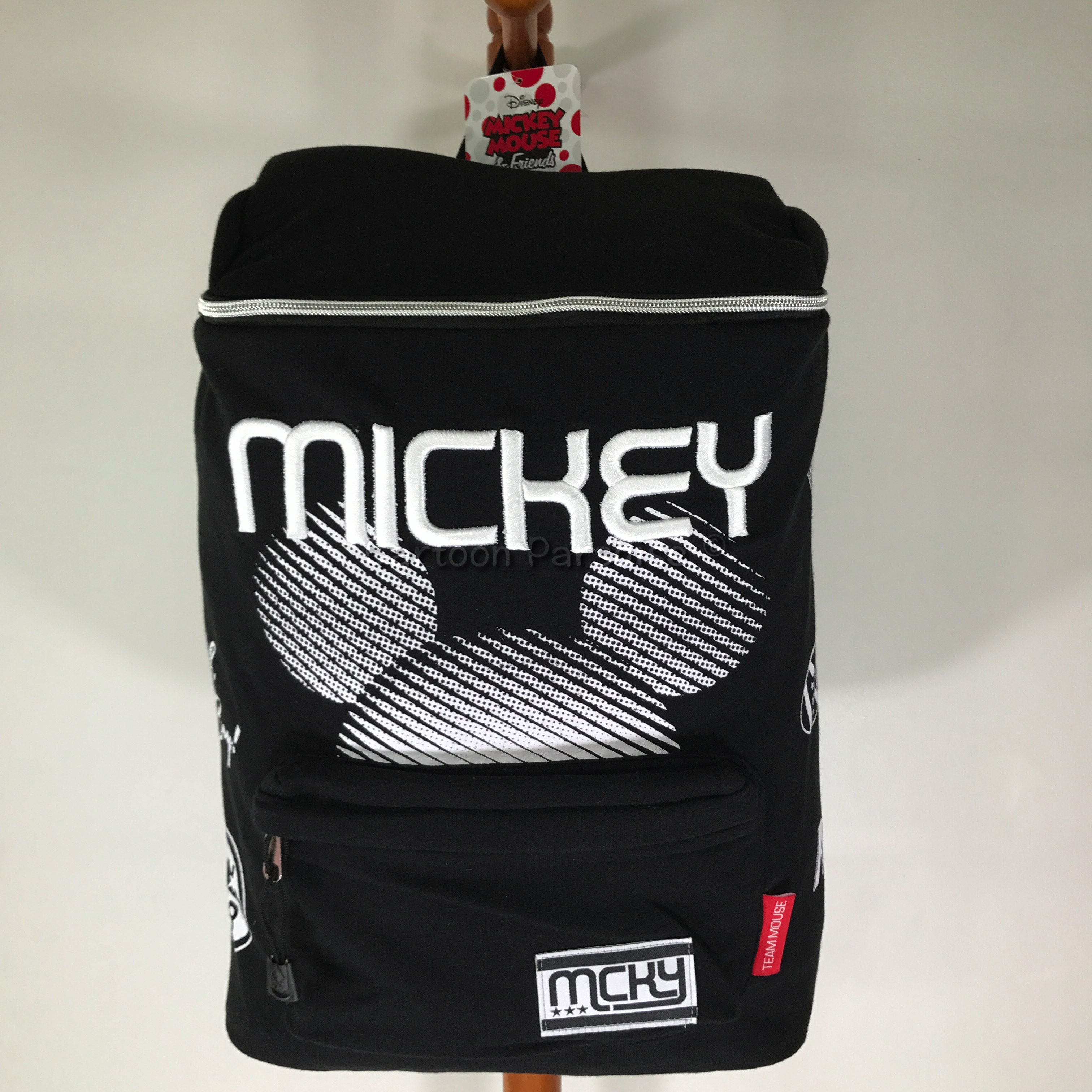 Disney กระเป๋าเป้ 17 นิ้ว ดิสนีย์ มิกกี้ เมาส์ Disney Mickey Mouse Backpack School Bag กระเป๋าสะพาย กระเป๋านักเรียน กระเป๋าเด็ก Black Large