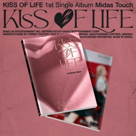 [PRE-ORDER] KISS OF LIFE - 1st Single Album "Midas Touch" (Photobook ver.)