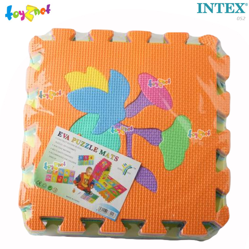 Toyznet ส่งฟรี แผ่นโฟมปูพื้น 10 แผ่น 30X30X1 ซม.(แพ็ค 10 ชิ้น) (ลายดอกไม้) รุ่น 052