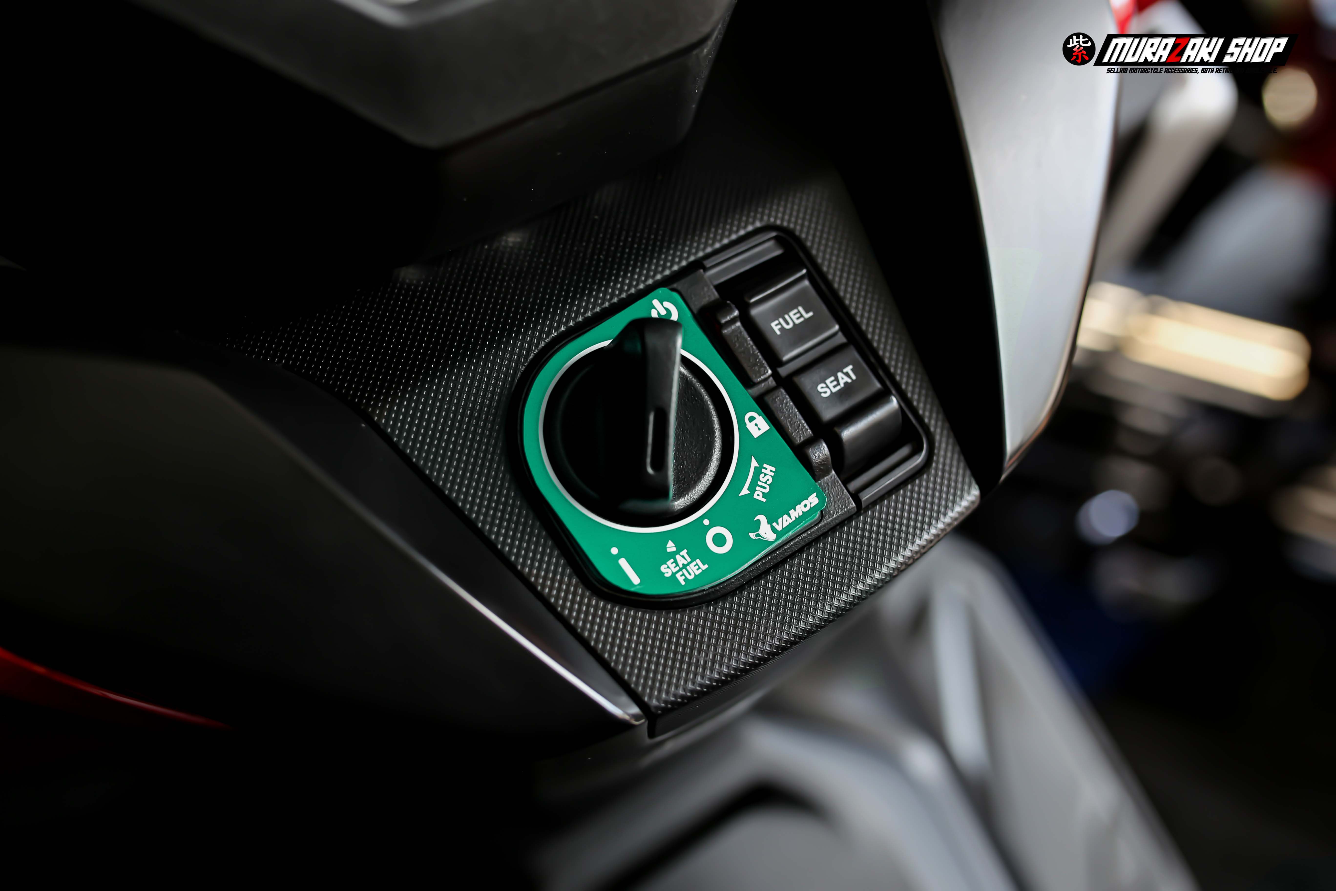 ครอบกุญเเจ VAMOS FORZA 300-350มี 2 แบบ - อลูมิเนียม 140.ไทเทเนียมแท้210