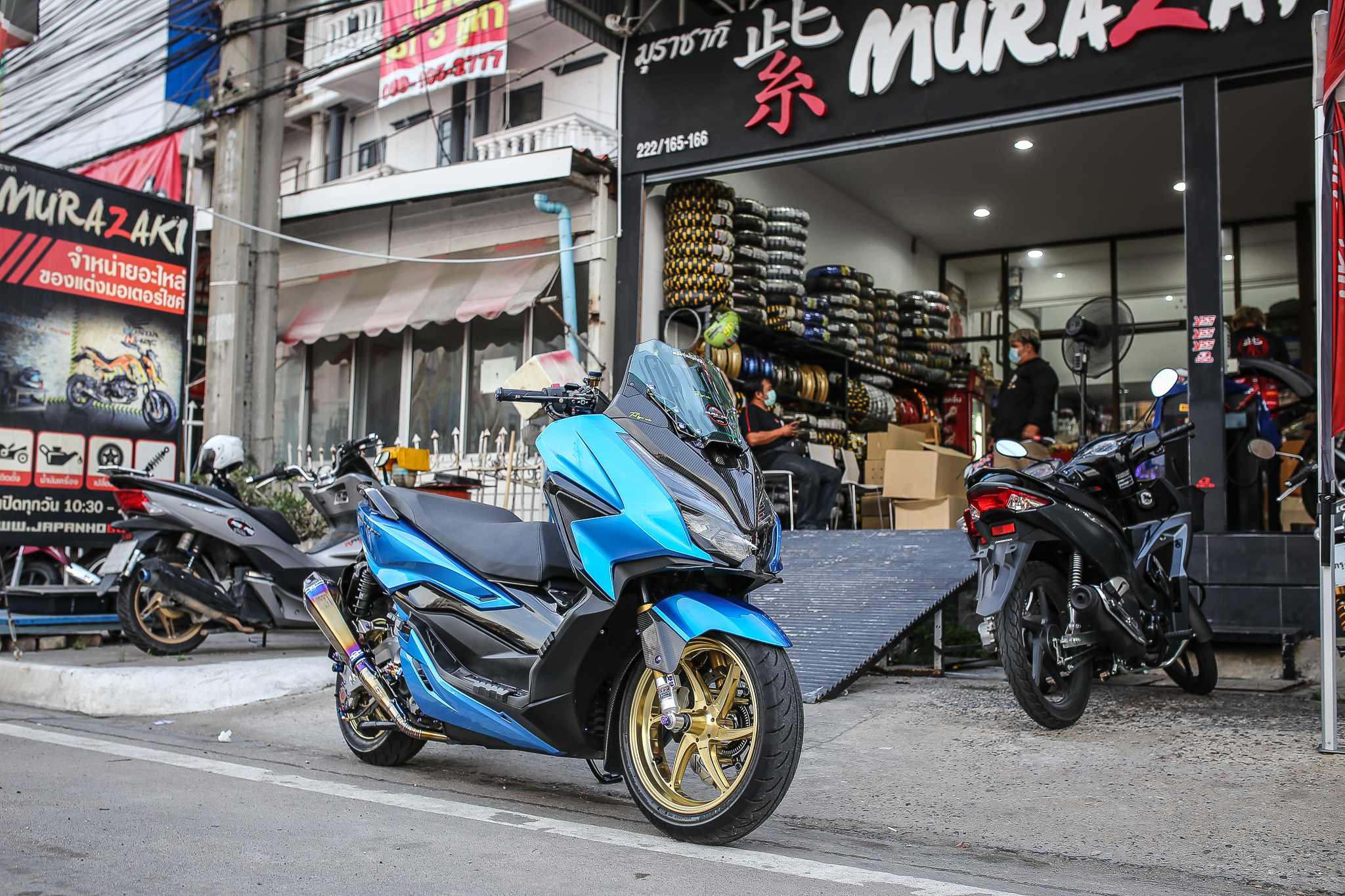 ท่อ Sc moto ไทเทเนียม FORZA 350 ราคา22500