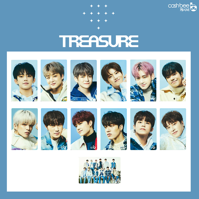 [PRE-ORDER] TREASURE - Cashbee Transportation Card "THE FIRST STEP : TREASURE EFFECT"