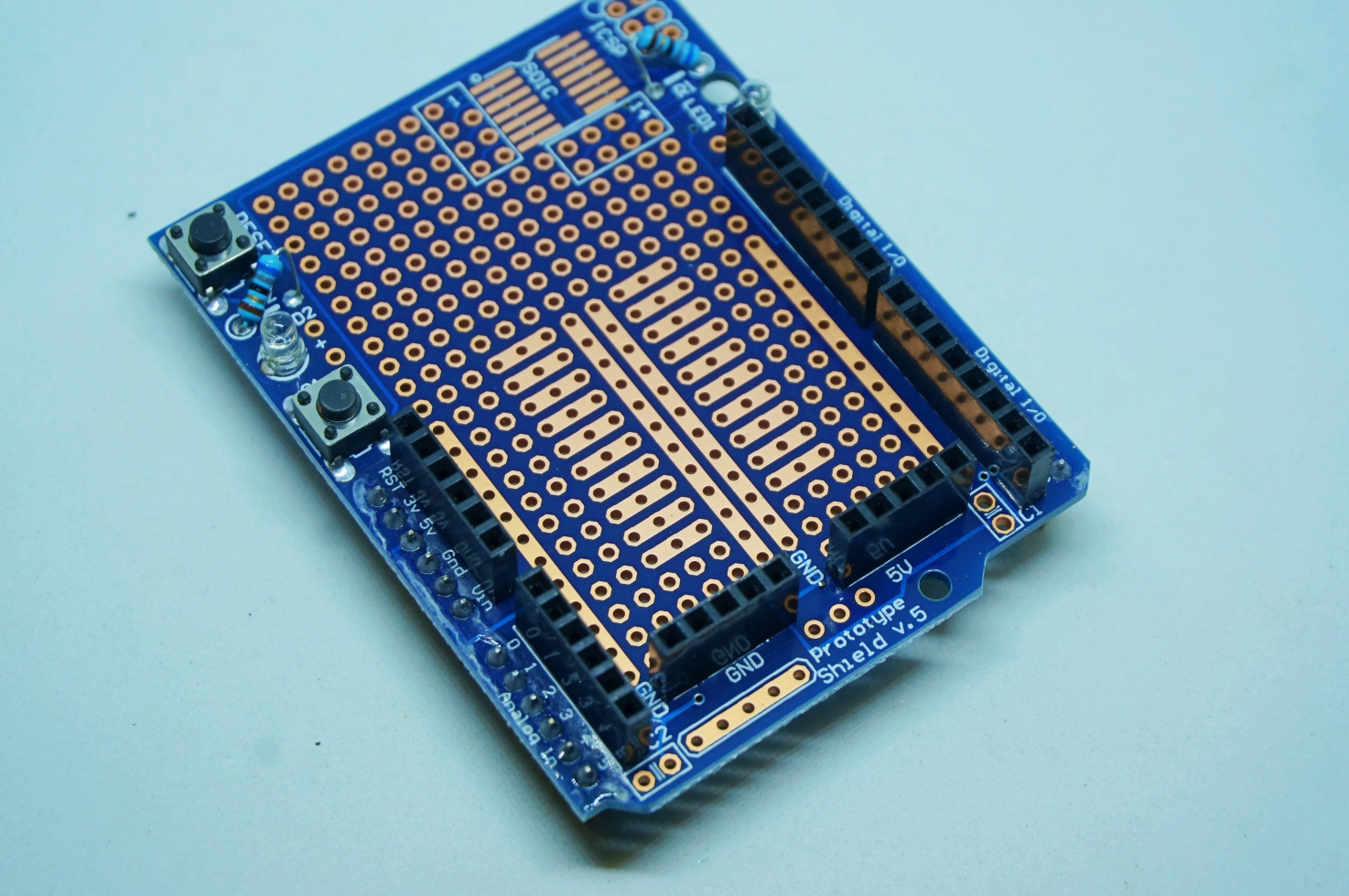 Proto + Breadboard shield