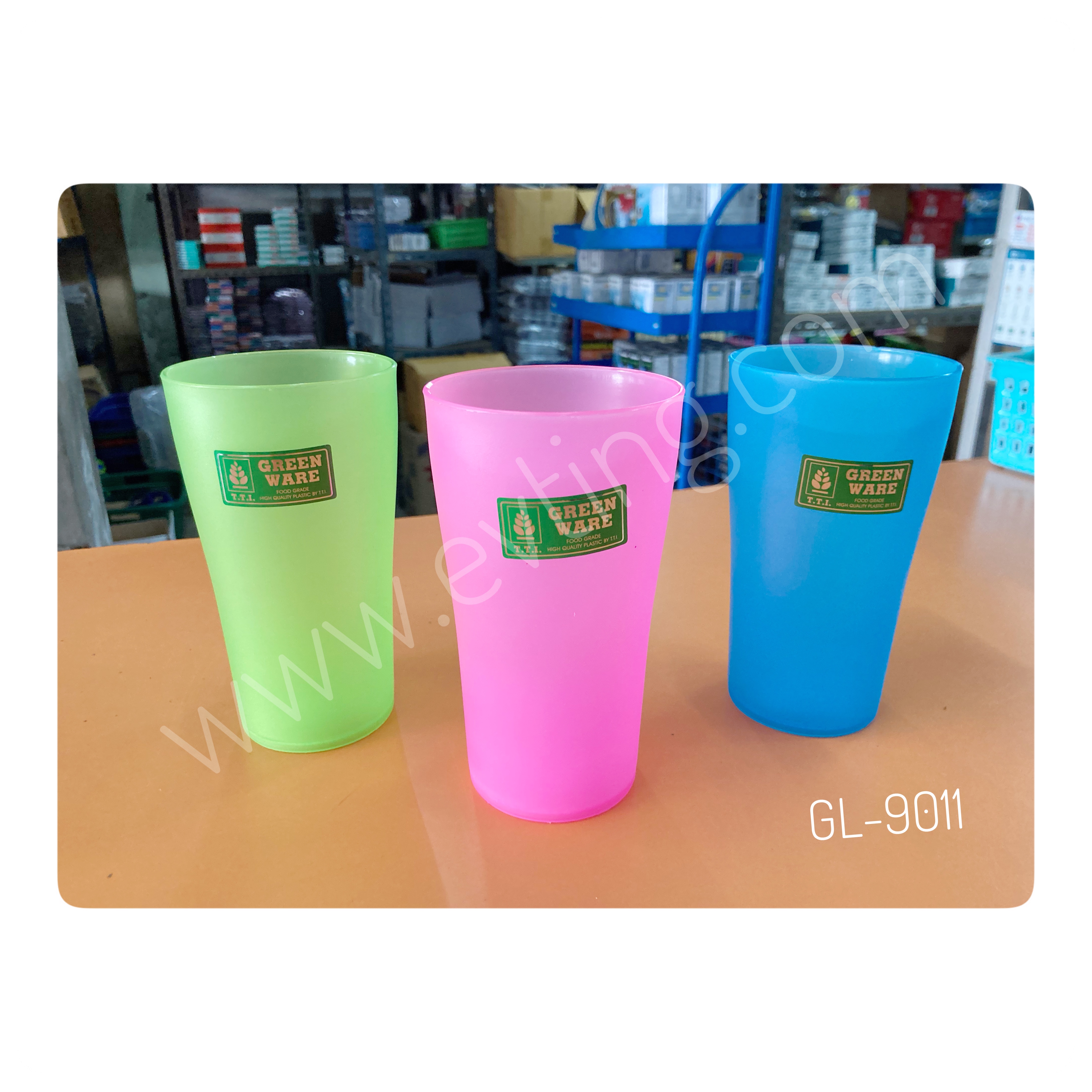 แก้วน้ำเนื้อ PP-ใส GL-9011