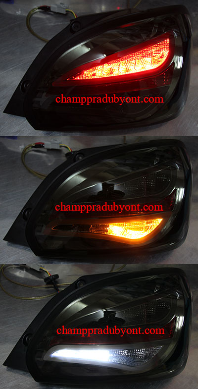 ไฟท้าย MITSUBISHI MIRAGE 12-16 SMOKE LED