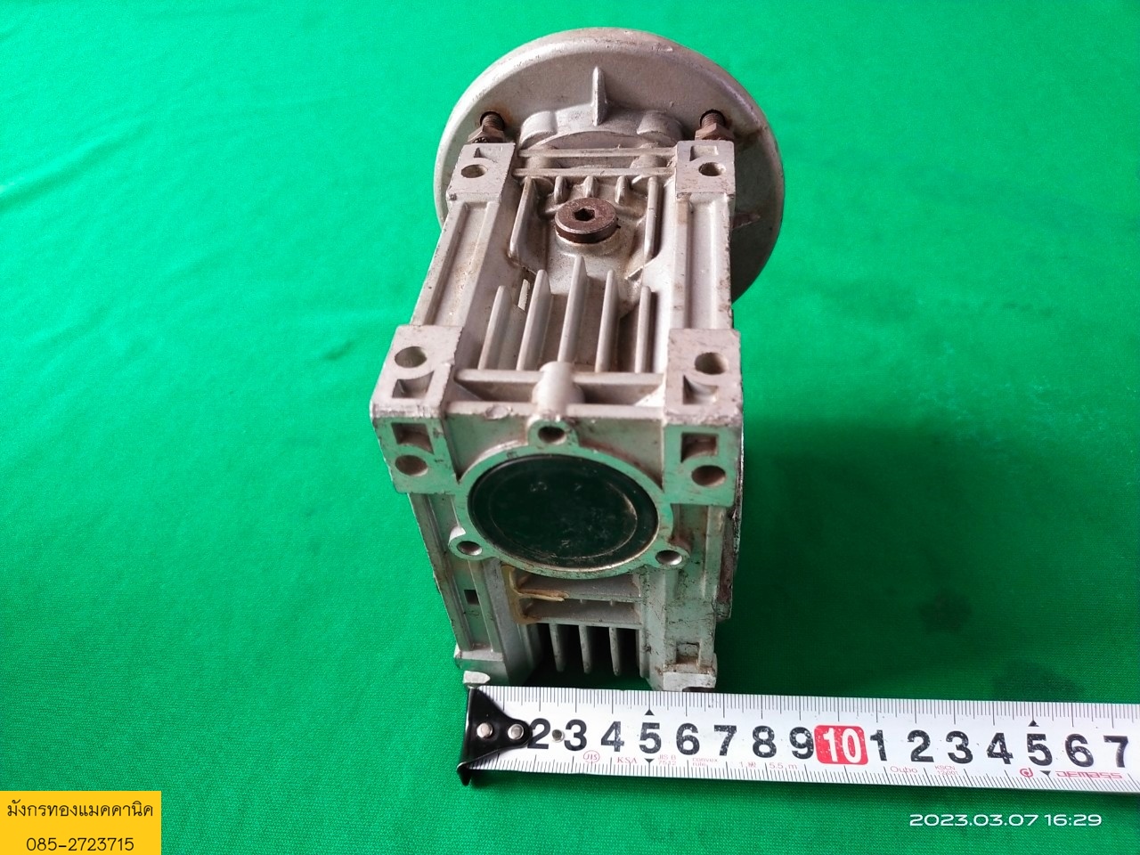 เกียร์ทดรอบ VOGEL อัตราทด 80:1 เพลา 10/18 mm.