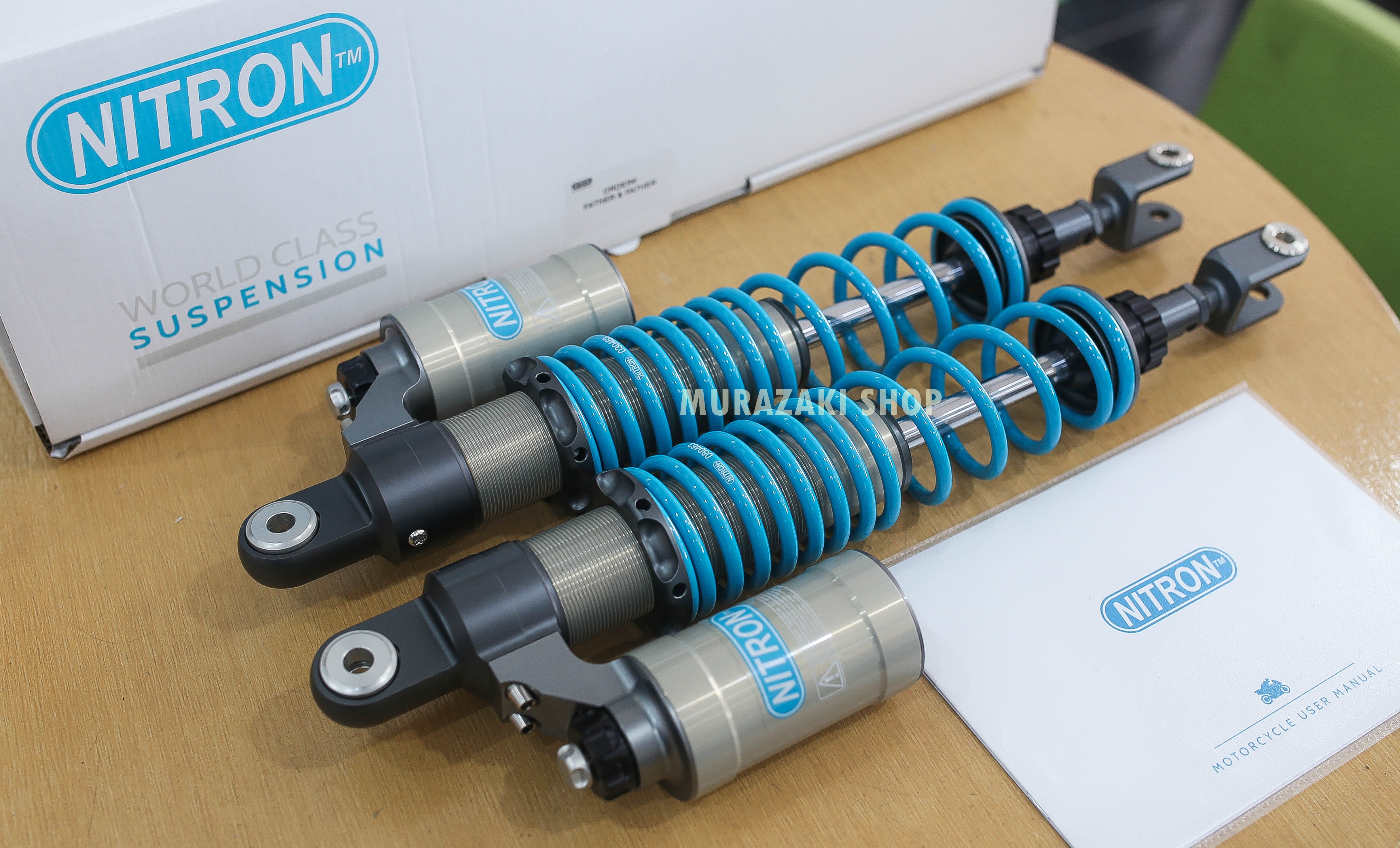 โช็คNITRONของแท้จากอังกฤษ ความยาว429mm -FORZA300-350 -ADV350 ราคา59,000