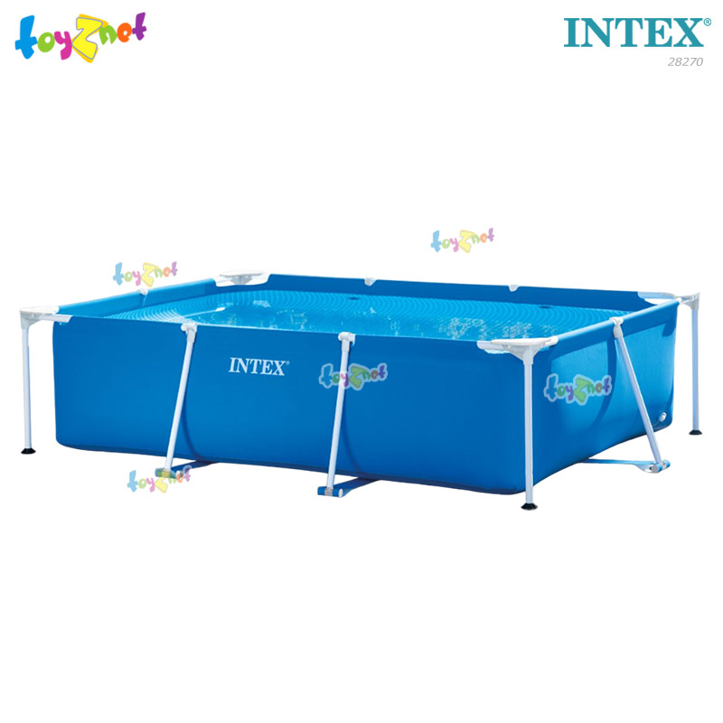 Intex Rectangular Frame Pool 2.2x1.5x0.6 m no.28270