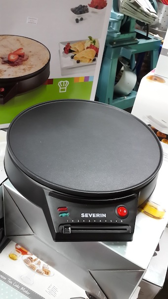 เตาเครปไฟฟ้า เตาขนมเครป ขนมแพนเค้ก 12นิ้ว