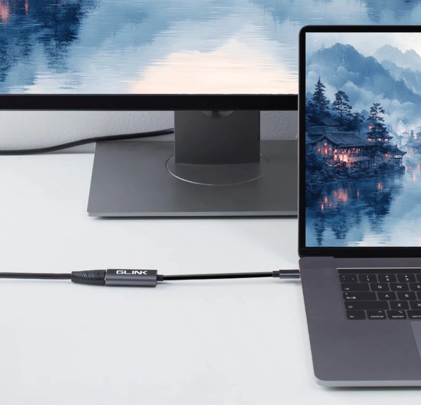 GLINK GL053 : Type-C TO HDTV Adapter 4K 60Hz (สายแปลง Usb Type-C เป็น HDMI) BY BILLIONAIRE SECURETECH GL053