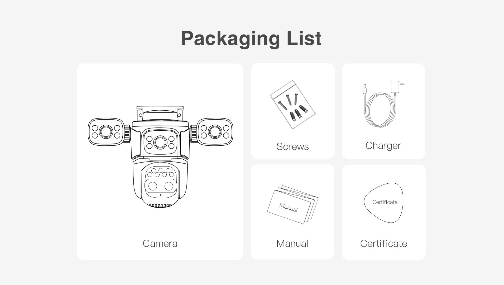 Vstarcam CS621ZS กล้องวงจรปิดระบบ IP WIFI 2+2+2+2 MP กล้อง 4 เลนส์ Color Night Vision มีไมค์และลำโพงในตัว ติดตั้งภายนอกได้ BY BILLIONAIRE SECURETECH CS621ZS