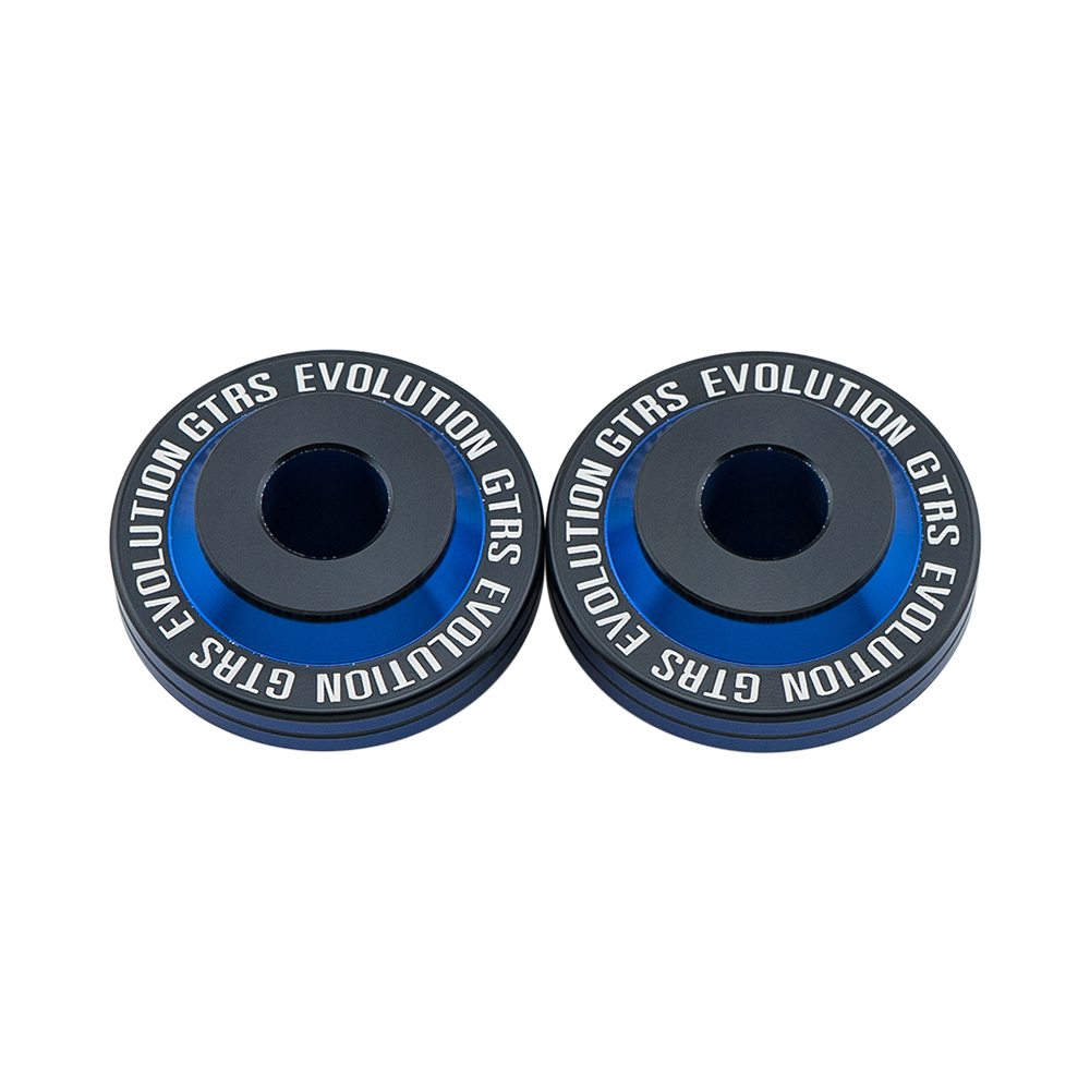 บู๊ชล้อหน้ากลึง CNC ทูโทน GTRS GIORNO+ - ดำแดง- ดำทอง - ดำเทา- ดำเขียว- ดำน้ำเงิน - ดำส้ม- ดำม่วง-ดำเงิน ราคา 550 บาท/คู่