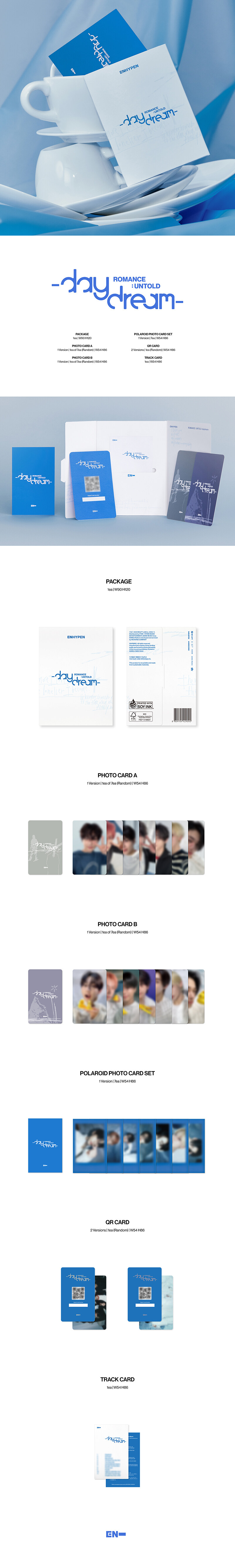 [PRE-ORDER] ENHYPEN - ROMANCE : UNTOLD -daydream- (Weverse Albums ver.)