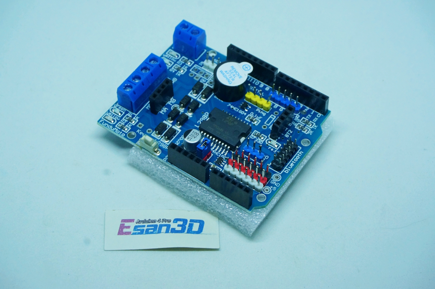 L298P PWM H-bridge motor shield for UNO R3