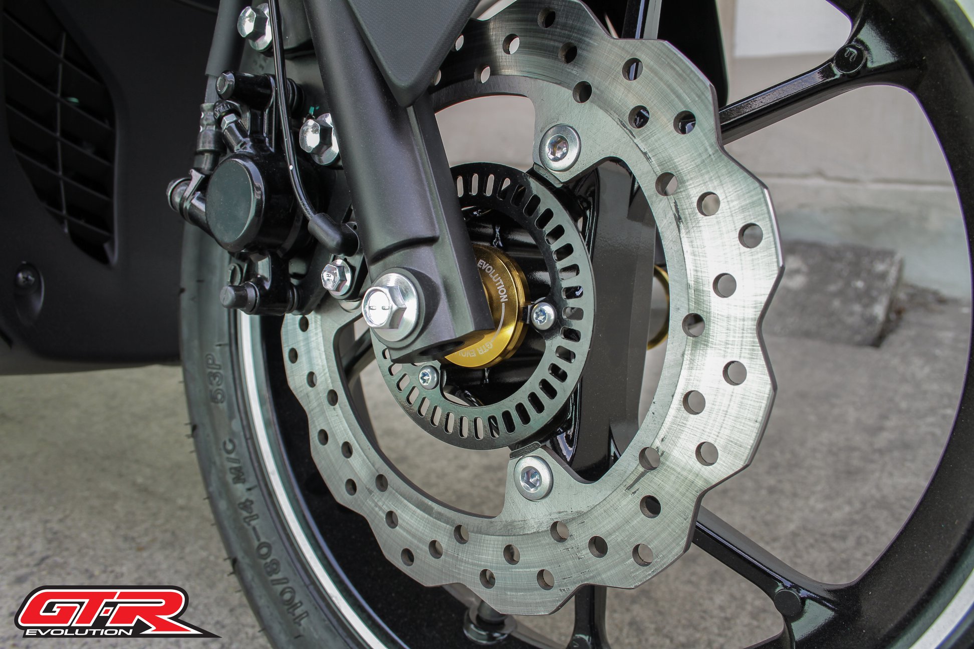 บู๊ชล้อหน้ากลึง GTR AEROX/N-MAX (L+R) ราคา380