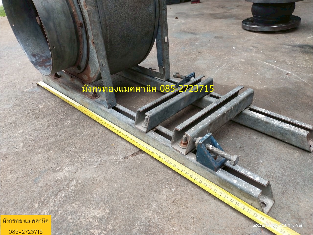 พัดลมหอยโข่ง NICOTRA ไม่มีมอเตอร์ ขนาดตามภาพ ใบพัดหมุนลื่นดี