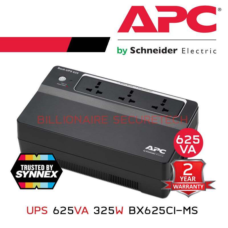 APC BX625CI-MS UPS 625VA 325W BY BILLIONAIRE SECURETECH BX625CI-MS