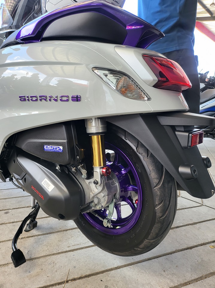 โช้คหลัง[ถุงลม]YSS AIR SUSPENSION รุ่น GIORNO125+