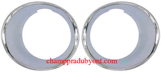 ครอบไฟตัดหมอกโครเมี่ยม ISUZU D-MAX 07-11 4WD