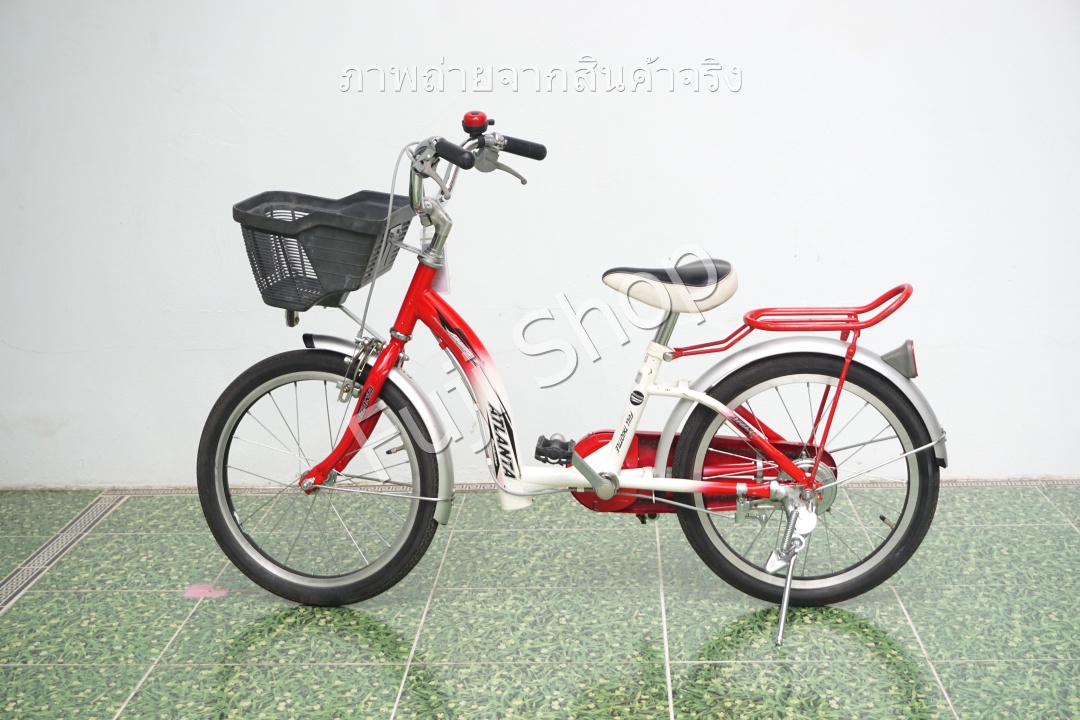 จักรยานเด็กญี่ปุ่น - ล้อ 18 นิ้ว - ไม่มีเกียร์ - สีแดง [จักรยานมือสอง]