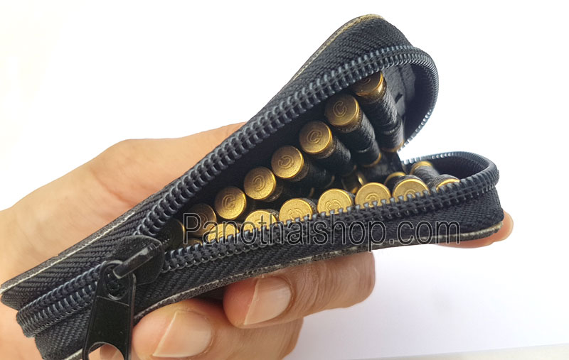 กระเป๋าใส่ ลูกกระสุนปืน ใส่กับลูก จุด22LR และ. จุด22 แม็กนั่ม. ใส่กระสุนได้ 50 นัด