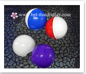 ลูกบอลพลาสติกทรงกลม คละสี