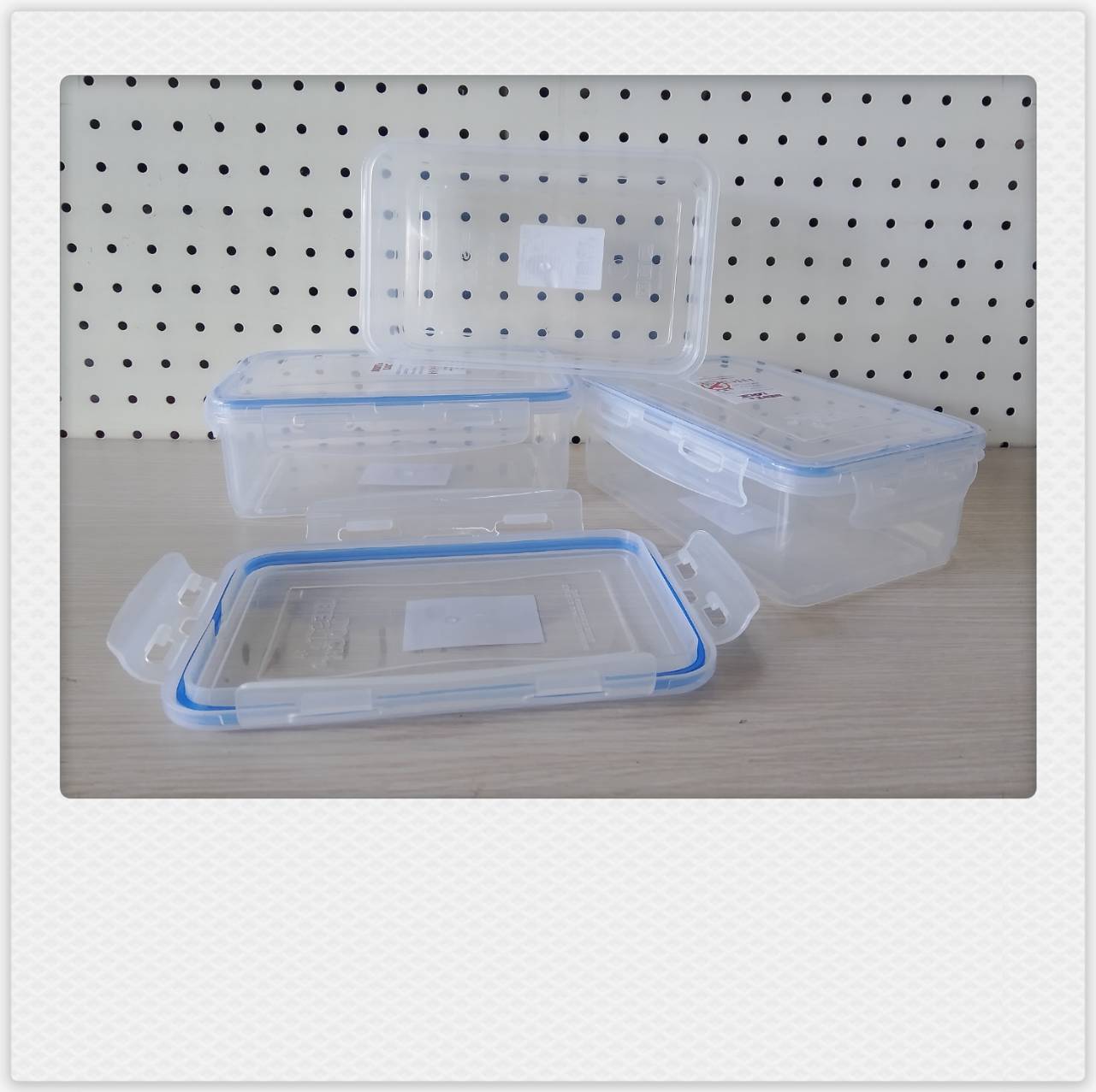 กล่องล็อคเวฟผืนผ้า No.748 (Best Lock) 11*17.5*6 cm