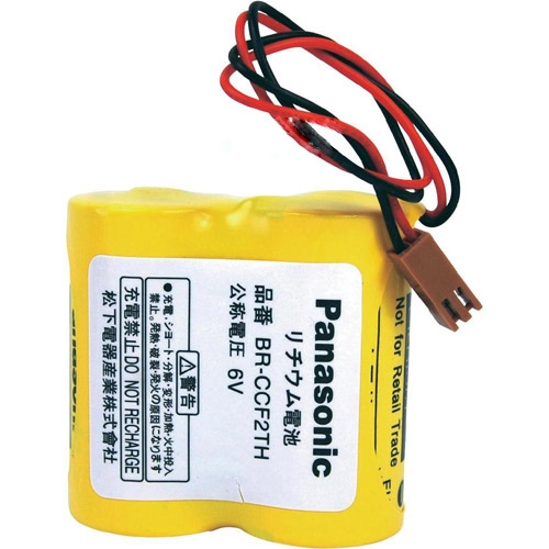 แบตเตอรี่ Panasonic BR-CCF2TH 6V 5000 mAh Lithium (ขั้วสีน้ำตาล)