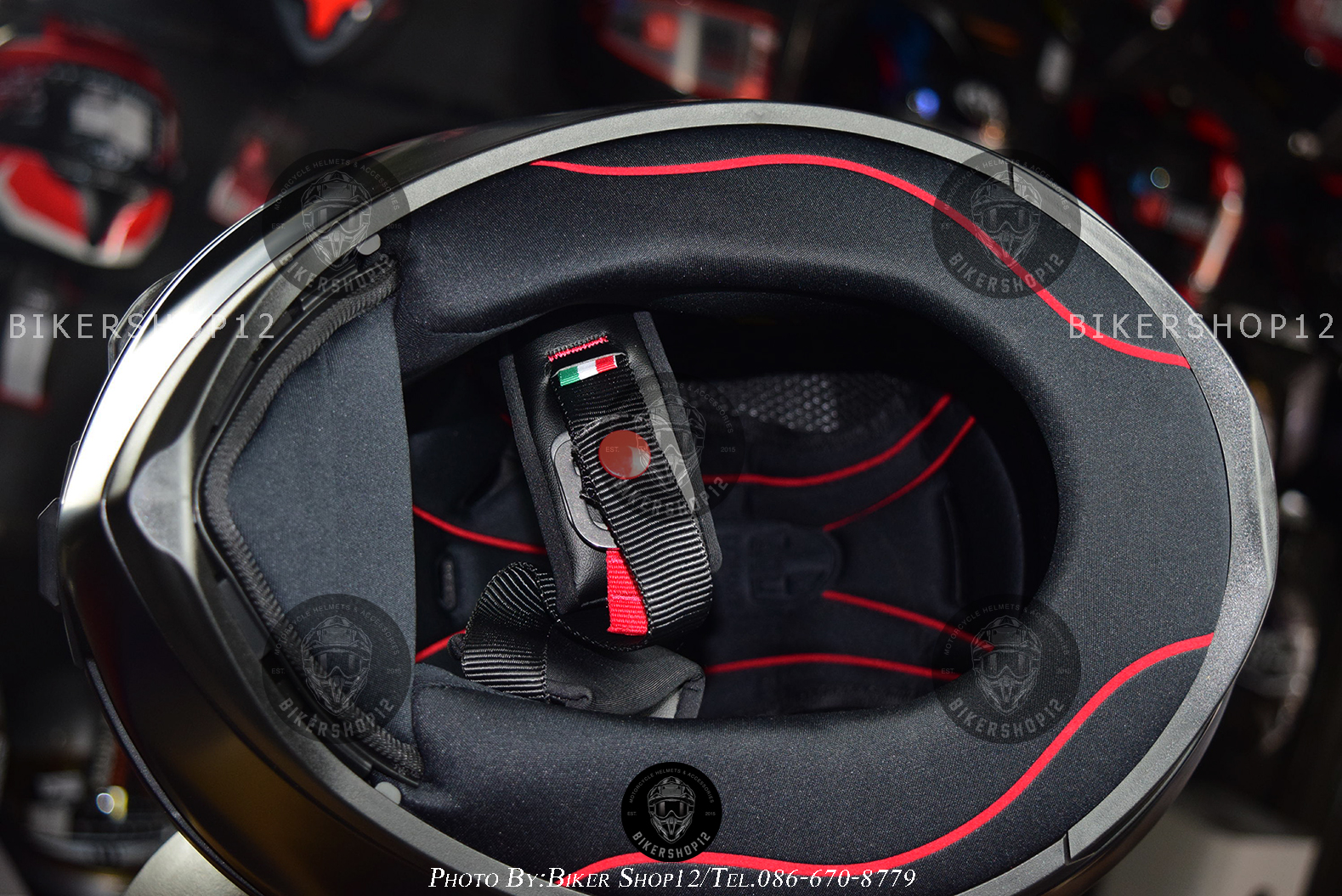 หมวกกันน็อค AGV–K1S (ไม่มีแว่น) MATT BLACK