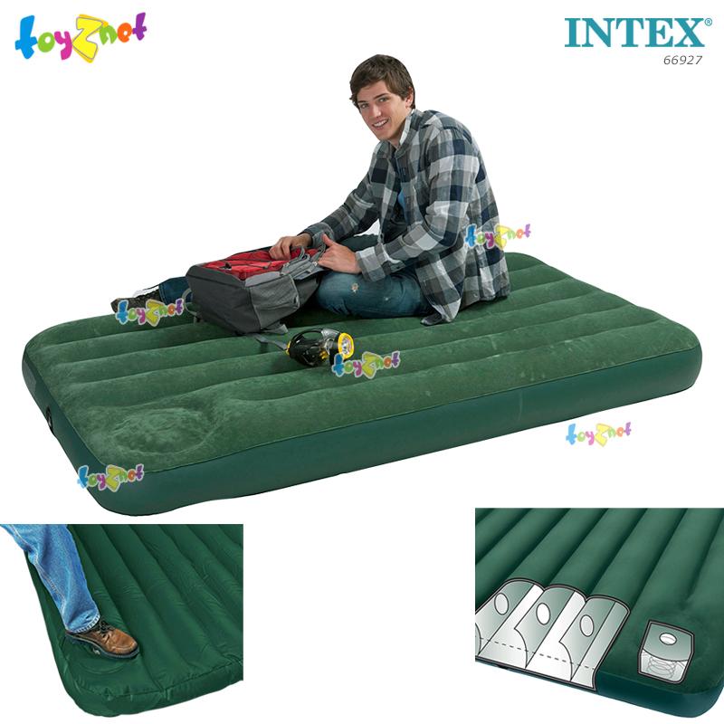 Intex Downy Airbed 3.5ft (Twin) 99x191x22 cm. w/Built-in Foot Pump no.66927