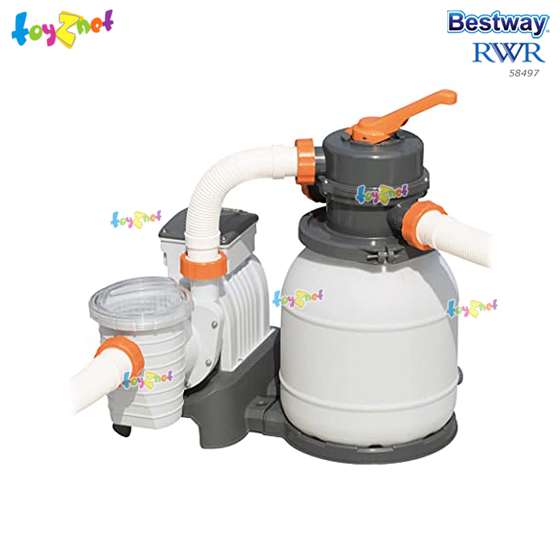 Bestway ส่งฟรี เครื่องกรองน้ำระบบทราย 5,678 ลิตร/ชม. รุ่น 58497