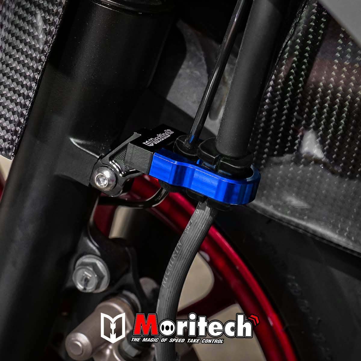 ขายึดสาบเบรคหน้า Moritech Giorno+/Lead125/Pcx160