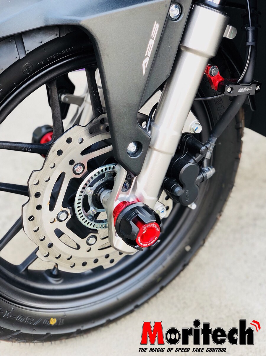 กันล้มแกนล้อหน้า CNC MORITECH ADV150 ราคา1300