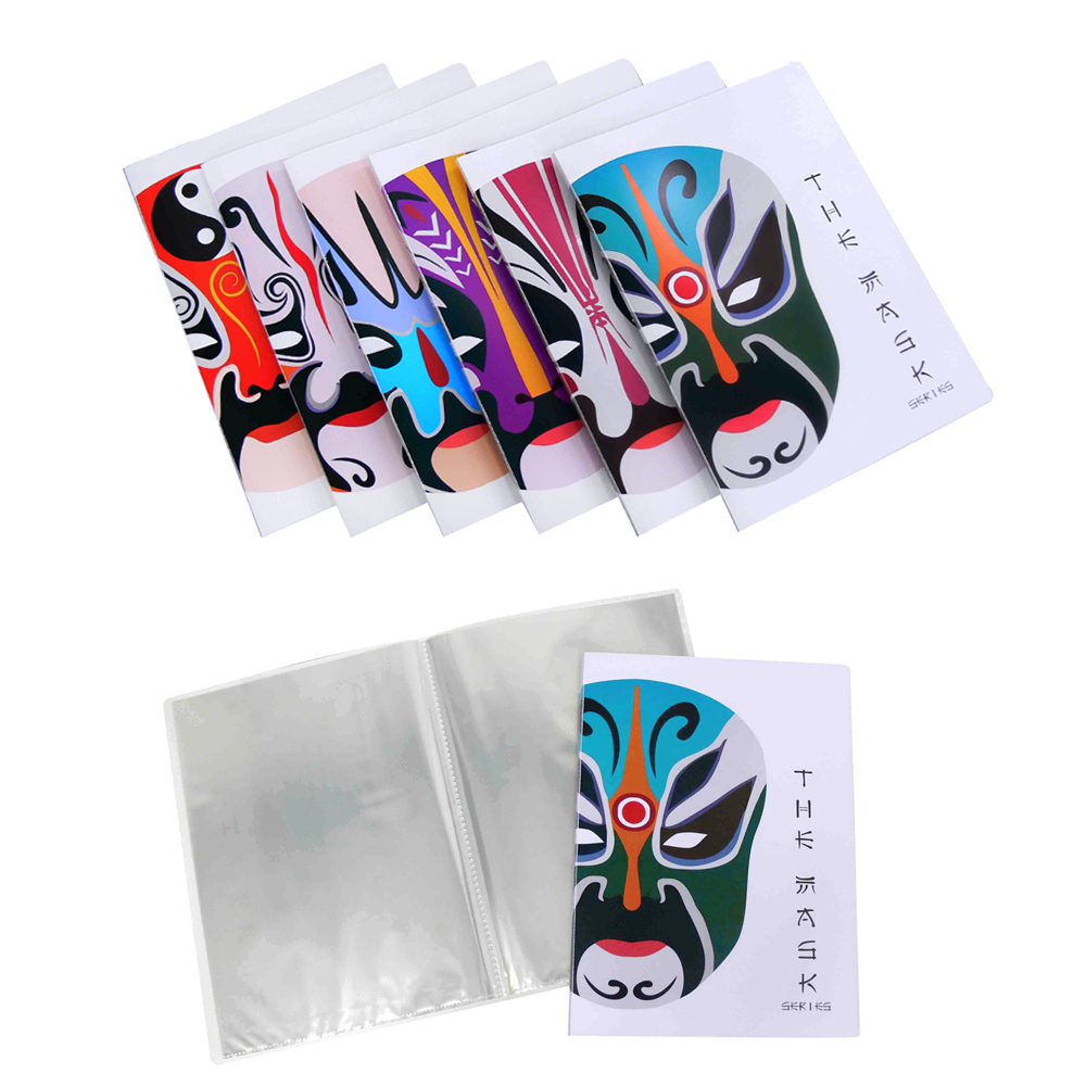 Display Books A4 with Printed Covers The Mask Pattern