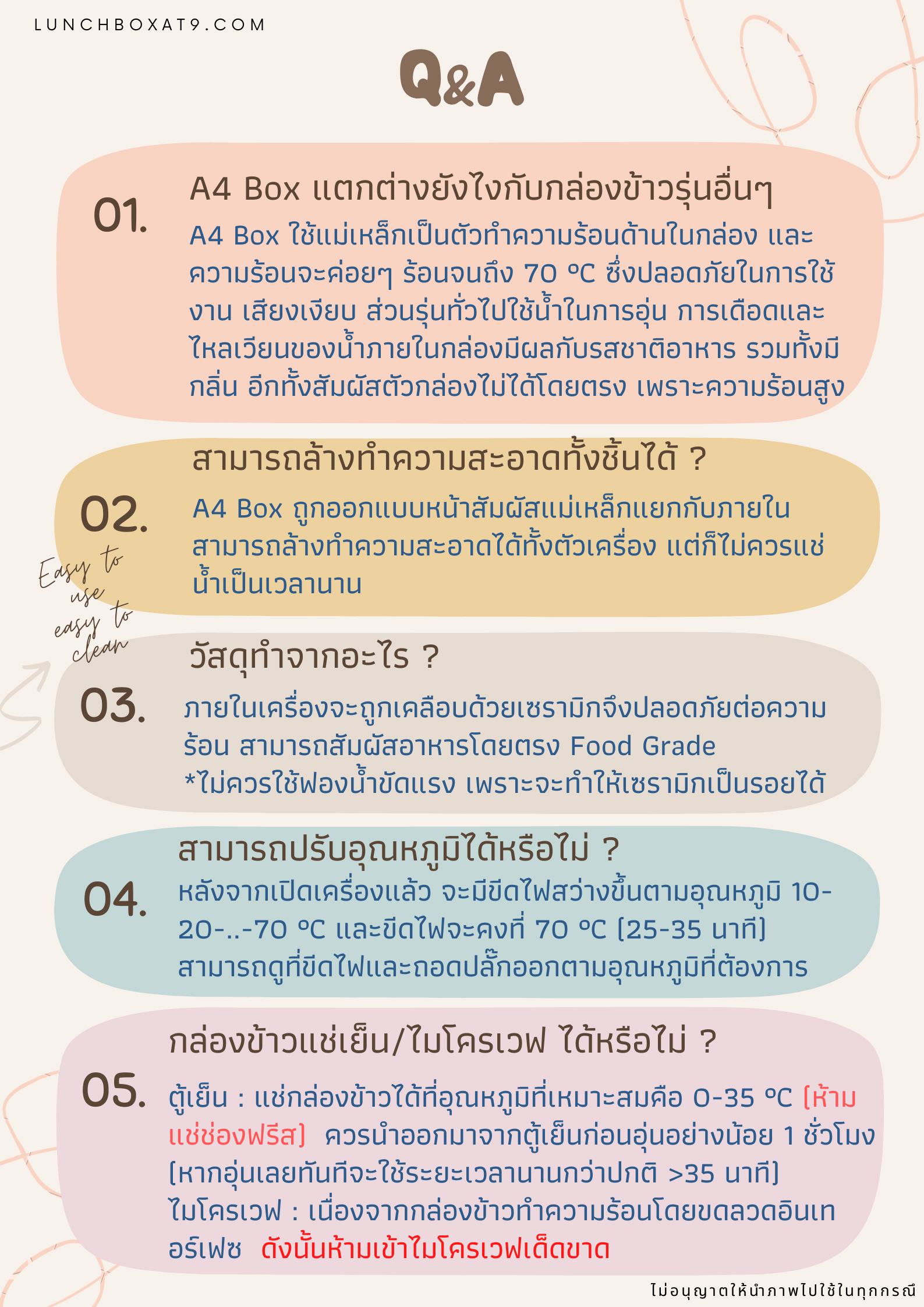 กล่องข้าวไฟฟ้าพกพา รุ่น Standard