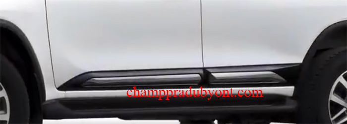 คิ้วกันกระแทกด้านข้าง TOYOTA FORTUNER 2015-2016 FITT