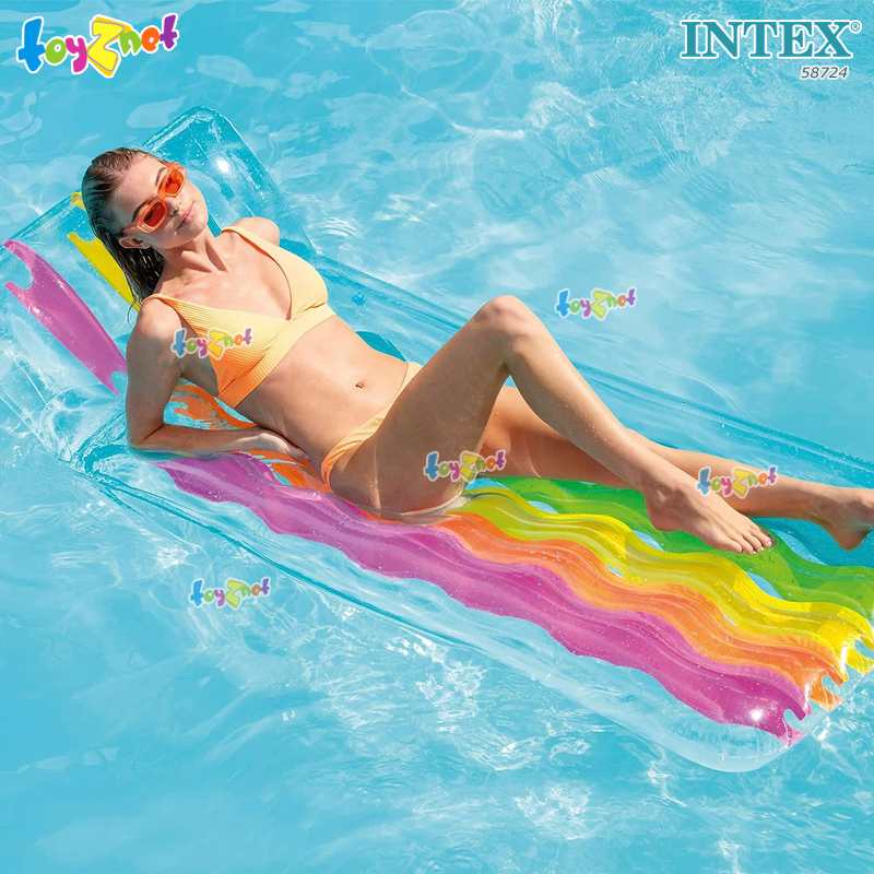 Intex Rainbow Mat 2.03x0.84 m. No.58724