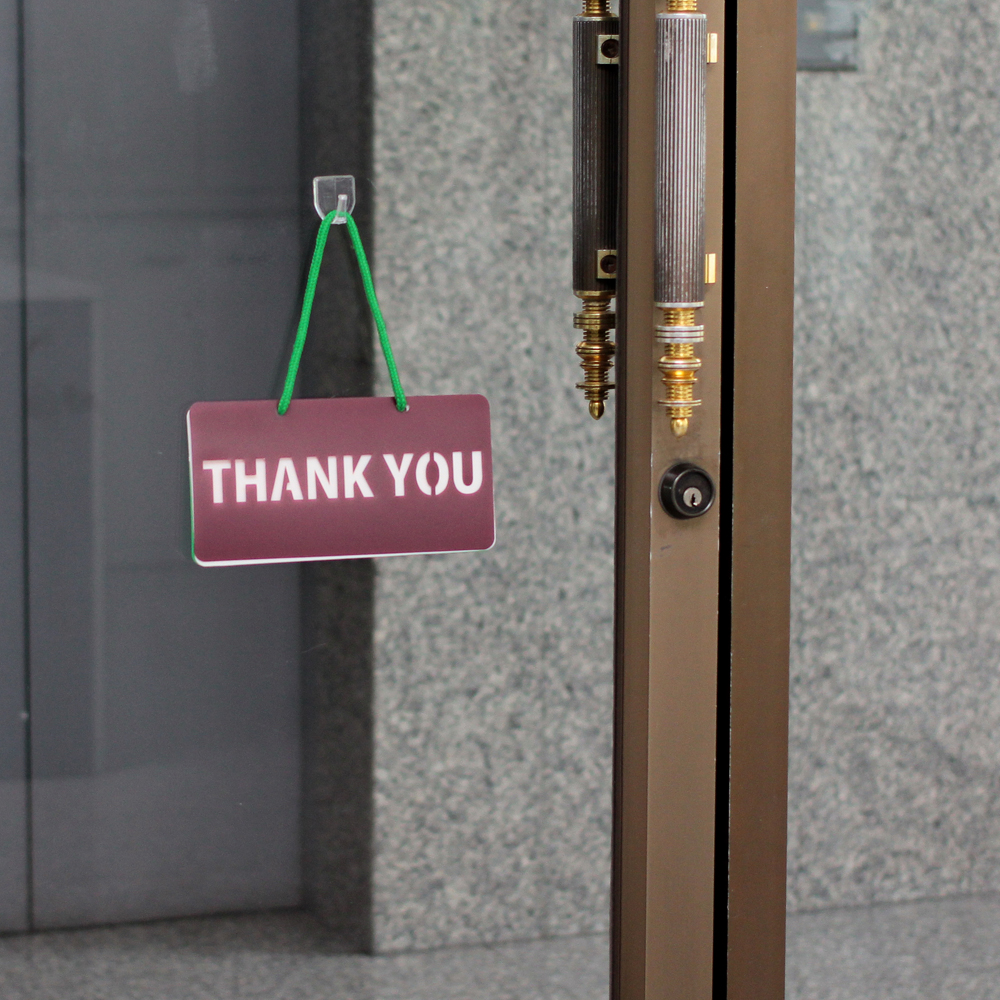 ป้ายแขวน Welcome-Thank you PR-103