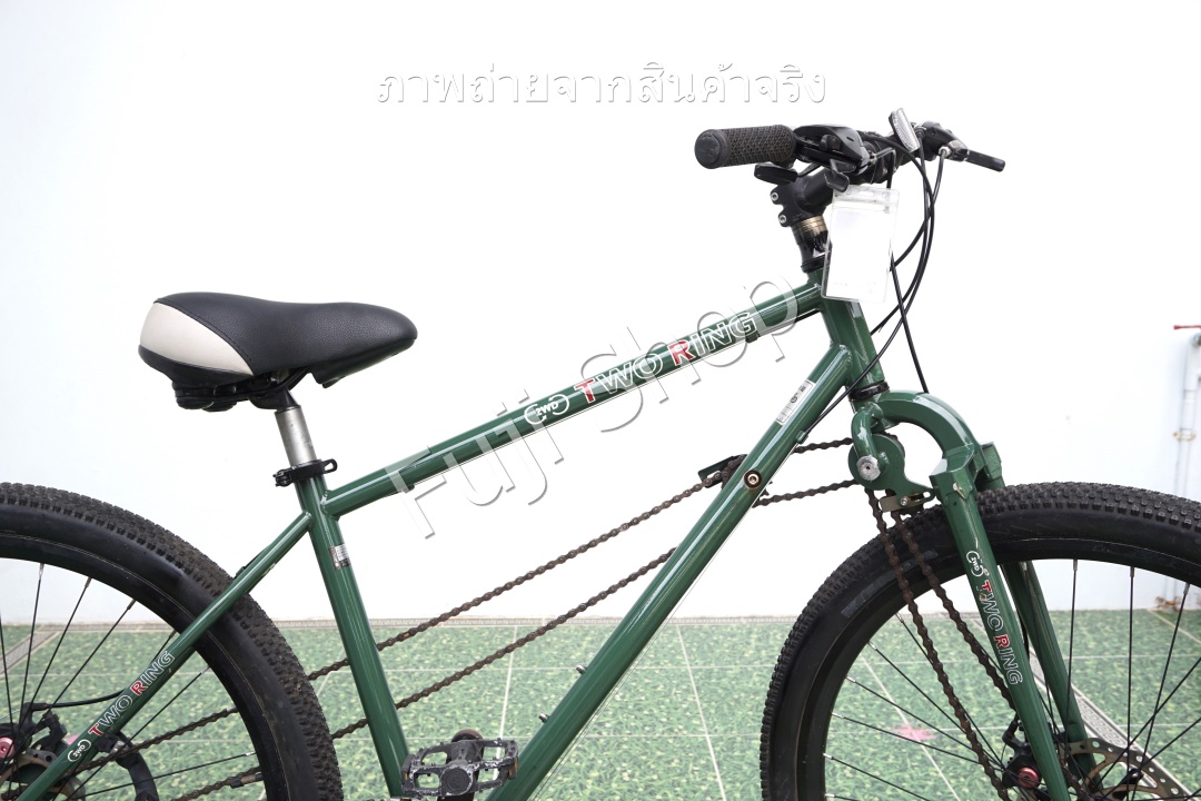 จักรยานญี่ปุ่น - ล้อ 29 นิ้ว - มีเกียร์- Disc Brake - Two Ring 2WD - สีเขียว [จักรยานมือสอง]