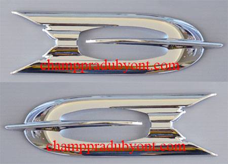 ครอบไฟเลี้ยวข้าง TOYOTA YARIS 13-16 โครเมี่ยม (V.2)