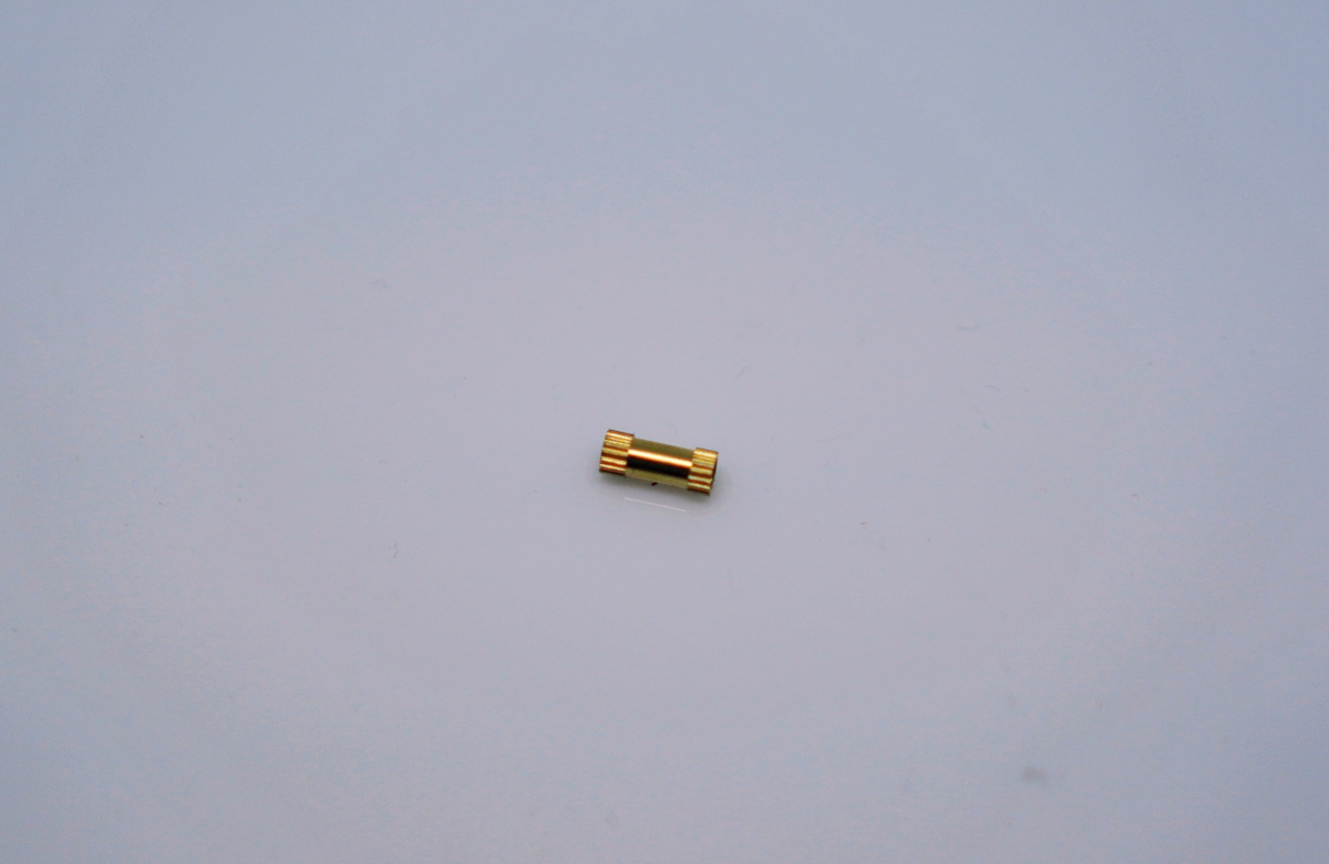 M3x4x10mm copper insert nuts